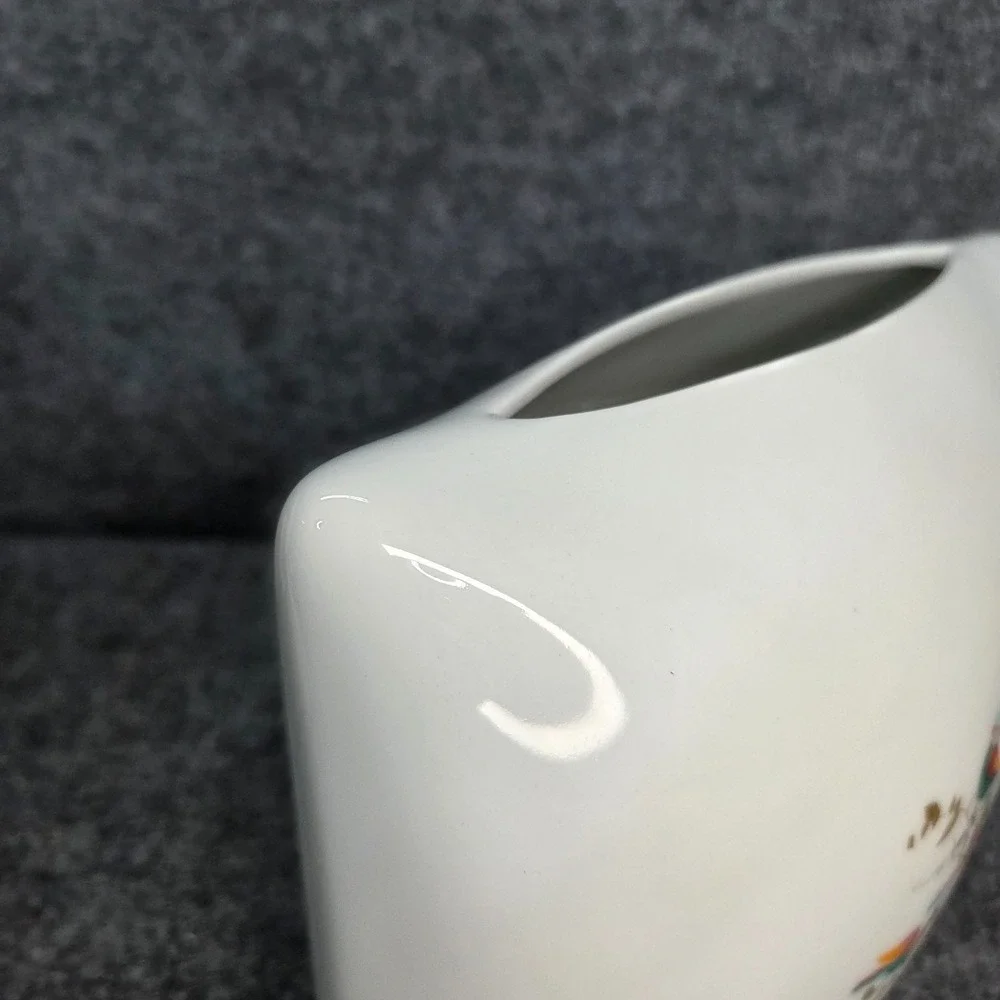 Rare Vintage Bjorn Wiinblad Rosenthal Porcelain Pillow Vase - Germany Love Story